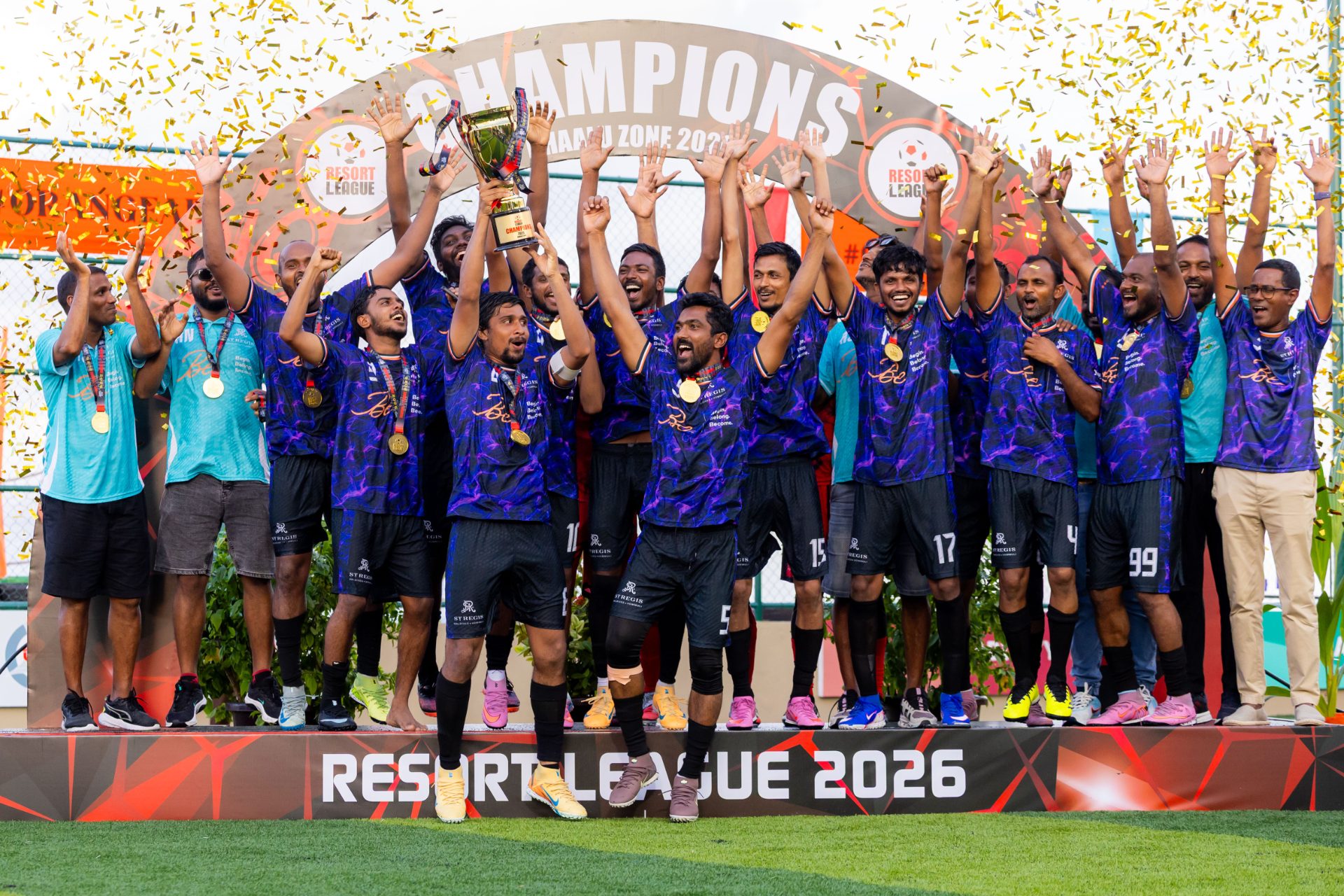 The St. Regis Maldives Vommuli Resort crowned Resort League 2026 Dhaalu Zone Champions