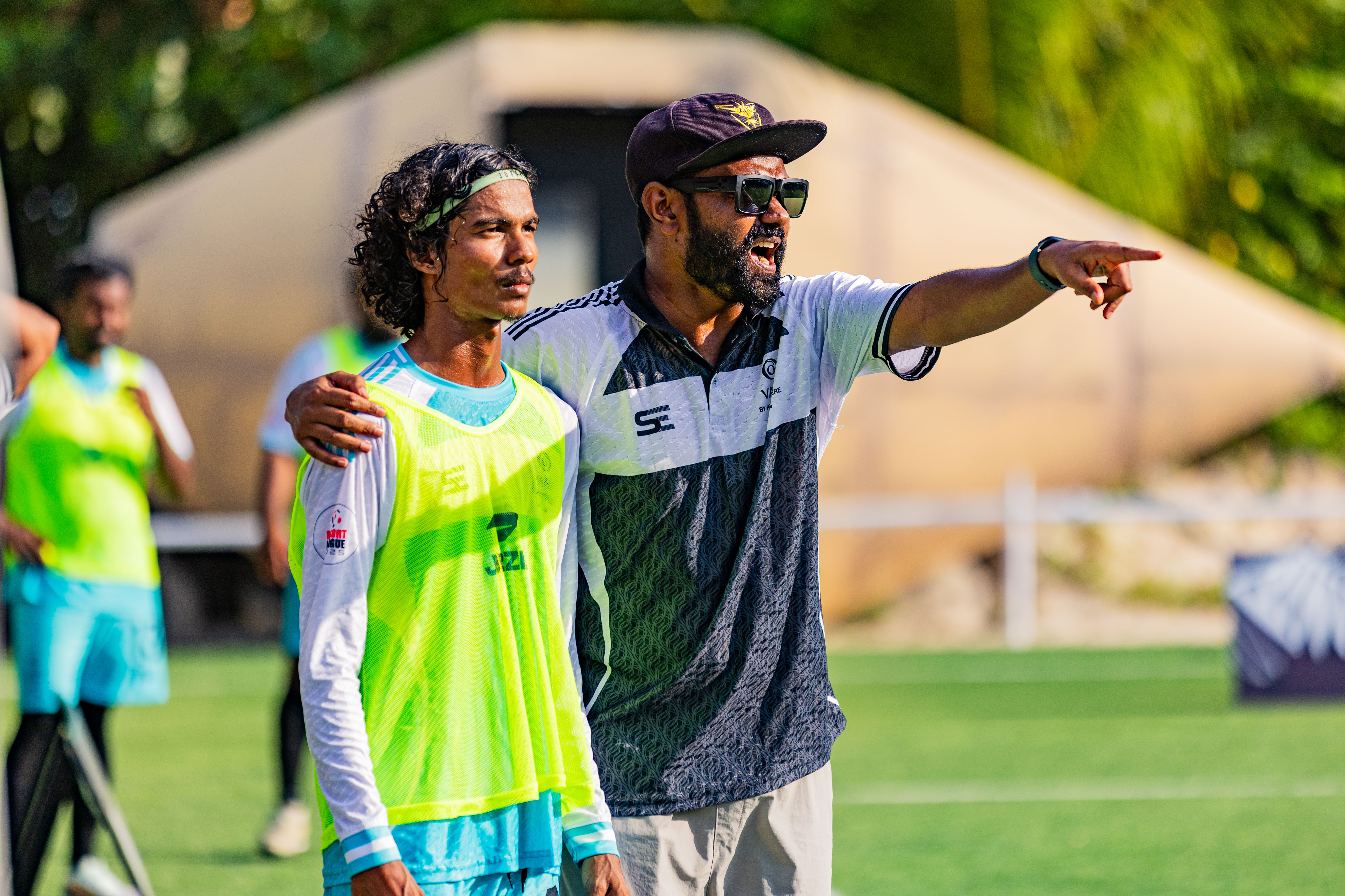 Hussain Rasheed in action