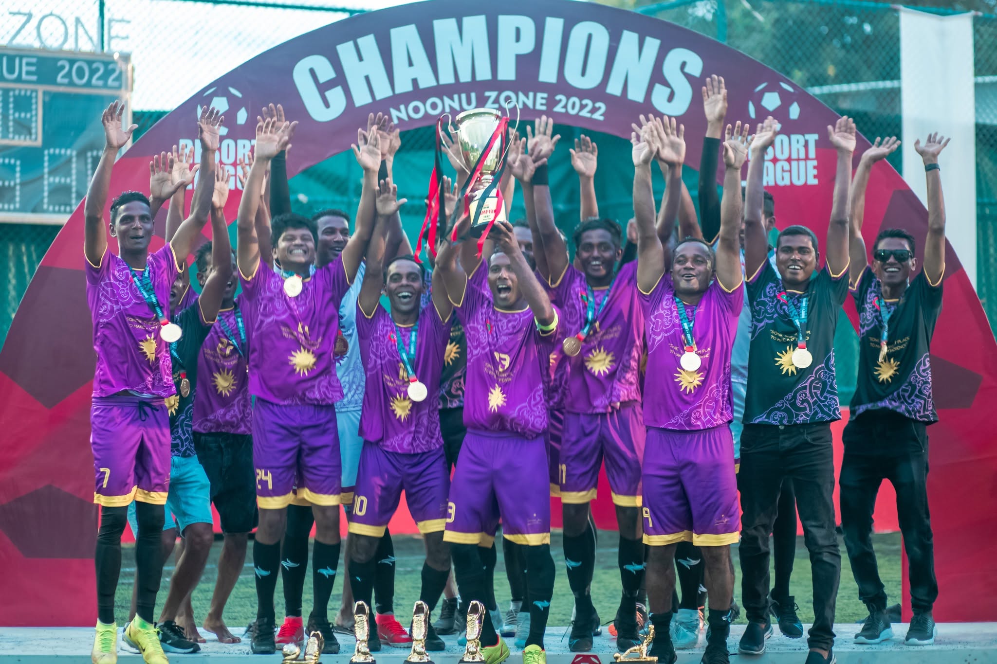 Resort League 2022 Noonu Zone Champions - Soneva Jani